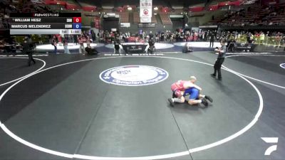 105 lbs Semis - William Hesz, Spring Hills Wrestling vs Marcus Melendrez, So Cal Hammers Wrestling