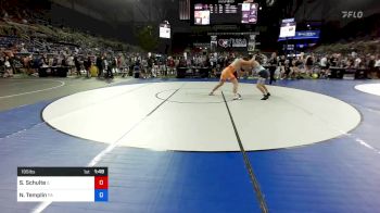 195 lbs Cons 16 #1 - Simon Schulte, Illinois vs Noah Templin, Pennsylvania