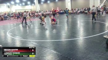 120 lbs Round 7 (10 Team) - Lorenzo Vasquez, Verot Vikings vs Bryson Hunter, Hawkstyle Elite