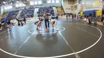 110 lbs Round 3 (6 Team) - Alexandrea Karandreas, Black Hive vs Scarlett Huaman, Oviedo WC