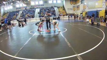 110 lbs Round 3 (6 Team) - Alexandrea Karandreas, Black Hive vs Scarlett Huaman, Oviedo WC