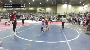 85 lbs Rr Rnd 2 - Roman Ayala, The Valley WC vs Gus Coleman, Orland Wrestling