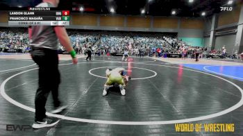 96 lbs Consi Of 8 #1 - Landon Glahn, Ellensburg vs Francisco Magaña, Vasky Bros