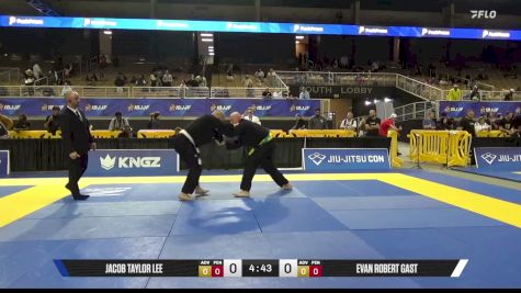 Evan Robert Gast vs Jacob Taylor Lee 2026 Pan Jiu Jitsu IBJJF Championship