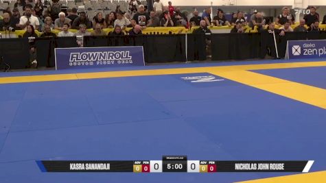 Nicholas John Rouse vs Kasra Sanandaji 2025 World IBJJF Jiu-Jitsu No-Gi Championship