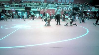 10U - 120 lbs Champ. Round 1 - Jayvion Davis, Apache Wrestling Club vs Luca Lundy, Hybrid Wrestling Club