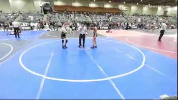 94 lbs Rr Rnd 1 - Arianna Flores, Warriors Of Christ (WOC) vs Kaiya Maggini, USA Gold