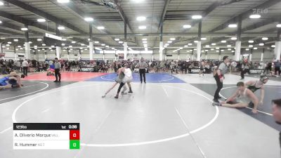 123 lbs Consi Of 4 - Adrian Oliverio Marquez, Valley Vipers vs Ryan Hummer, No Team