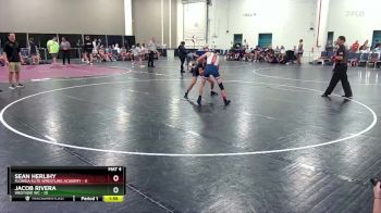 120 lbs Round 8 (10 Team) - Jacob Rivera, Westsdie WC vs Sean Herlihy, Florida Elite Wrestling Academy