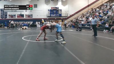 157 lbs Rr Rnd 1 - Nick Stampoulos, Lock Haven vs Brayden Roberts, Liu