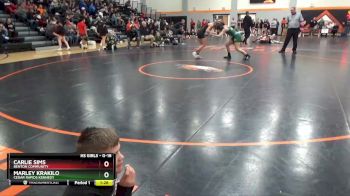 G-18 lbs Round 4 - Carlie Sims, Benton Community vs Marley Krakilo, Cedar Rapids Kennedy