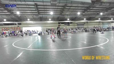 73 lbs Consi Of 16 #2 - Emma Zagorski, Pikes Peak Warriors vs Genesis Anderson, Dakota Boyz Wrestling Club