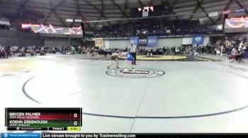 2A 113 lbs Cons. Round 2 - Brycen Palmer, West Valley (Spokane) vs Koehn Greenough, Sedro-Woolley