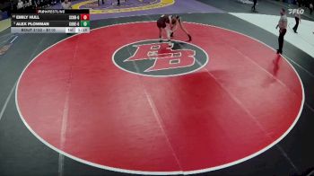 Quarterfinal - Emily Hull, Scribner-Snyder Girls vs Alex Plowman, Conestoga Girls