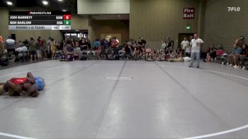 140 lbs Round 1 (6 Team) - Jodi Barrett, NC National Team White vs Ben Barlow, Funky Crayons