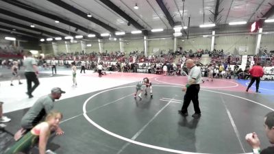 46 lbs Consi Of 8 #2 - Gage McGregor, High Elevation Wrestling Club vs Jacob Bradley, Juggernaut Wrestling Club