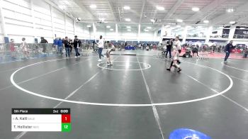 68 lbs 5th Place - Sydney Daxberger, Falcon Wrestling vs Teague Connery, New England Gold WC