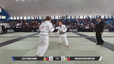 LUIZA THOMAZ BAIMA vs MARYANA PAIXÃO MONTEIRO 2026 Carlson Gracie