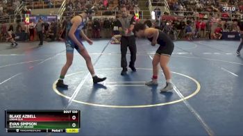 152 lbs Cons. Round 1 - Blake Azbell, Logan Elm vs Evan Simpson, Olentangy Orange