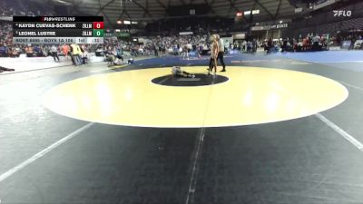 Boys 1A 106 lbs 3rd Place Match - Leonel Lustre, Zillah vs Kaydn Cuevas-Schenk, Zillah