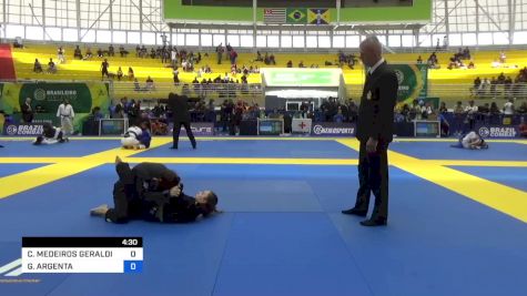 CAROLINE MEDEIROS GERALDINI vs GLÁUCIA ARGENTA 2023 Brasileiro Jiu-Jitsu IBJJF