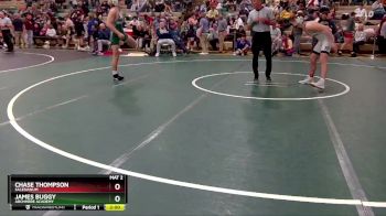 144 lbs Quarterfinal - James Buggy, Archmere Academy vs Chase Thompson, Salesianum