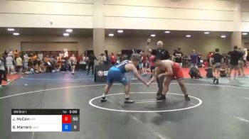 220 lbs Prelims - Joshua McCain, Valiant Prep vs Branden Marrero, Sheldon Wrestling Academy Training 1