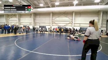 144 lbs Cons. Round 1 - Hudson Morris, Spring Creek vs Camden Evans, Lehi