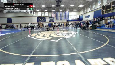 190 lbs Semifinal - Jayden Ceac, Red Roots Wrestling Club vs Matthew Aversa, Iron Faith