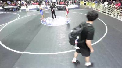 57 kg 1st Place Match - Jaxson Taber, Yuba Sutter Combat Wrestling Club vs Manuel Martir, Community Youth Center - Concord Campus Wrestling