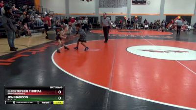 PW-6 lbs Quarterfinal - Jon Madison, DC Elite vs Christopher Thomas, Hammerin Hawks