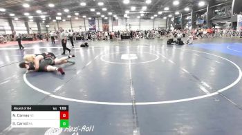 285 lbs Round Of 64 - Nathan Carnes, NC vs Gabe Carroll, PA