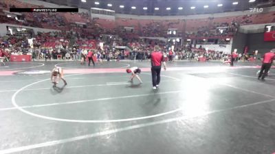 80 lbs 3rd Place Match - Louden Smith, Wisconsin vs Archer Marten, Pirate Mat Club