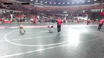 80 lbs 3rd Place Match - Louden Smith, Wisconsin vs Archer Marten, Pirate Mat Club