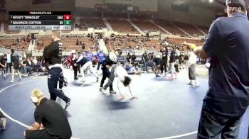 126-D3 Champ. Round 1 - Julio Gonzales, Mohave High School vs Dariel Contreras, Sahuarita High School