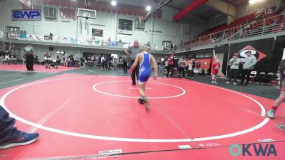 75 lbs Rr Rnd 5 - Bo Ely, Warner Eagles Youth Wrestling vs Bray Johnson, Checotah Matcats