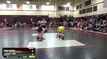 J-19 lbs Round 1 - Connley Ries, Riceville vs Cian Hansen, Waverly Area Wrestling Club