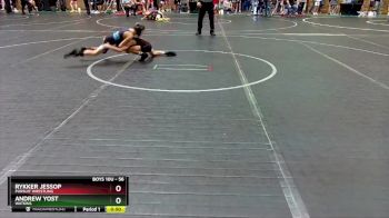 56 lbs Champ. Round 1 - Rykker Jessop, Pursuit Wrestling vs Andrew Yost, Watkins