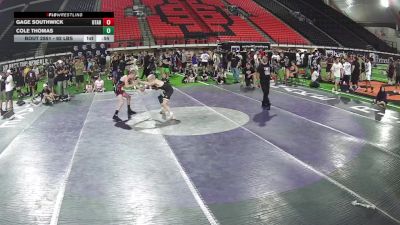 110 lbs Champ. Round 5 - Gage Southwick, Utah vs Cole Thomas