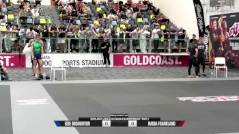 Nadia Frankland vs Edie Broughton 2026 ADCC Asia & Oceania Championship (2nd Qualifier)