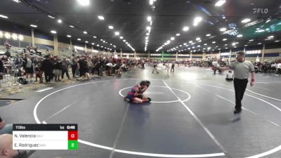 113 lbs Consi Of 32 #1 - Nathan Tomas Valencia, Silverback WC vs Ethan Rodriguez, San Dimas