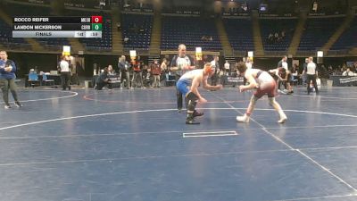 195 lbs Final - Rocco Reifer, Moshannon Valley vs Landon Nickerson, Corry