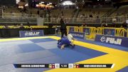 Isaque Araujo Souza Lima vs Luis Rafael Alvarado Padin 2025 Pan Jiu Jitsu IBJJF Championship