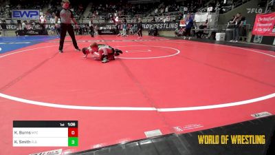 52 lbs Quarterfinal - Kai Burns, Minion Training Center vs Kolton Smith, Florida Scorpions