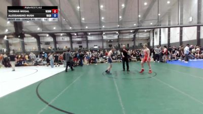 Junior FS - 165 lbs Champ. Round 2 - Gabe Phipps, Oregon vs Steven Bligh, Washington