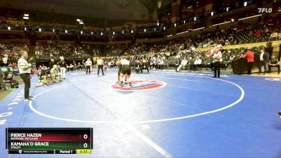 285 Class 4 lbs Cons. Round 3 - Kamaha`o Grace, Staley vs Pierce Hazen, Raymore-Peculiar