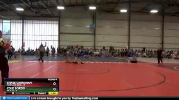 72 lbs Round 1 - Cole Borzio, PA Blue vs Chase Carnahan, Maryland GOLD