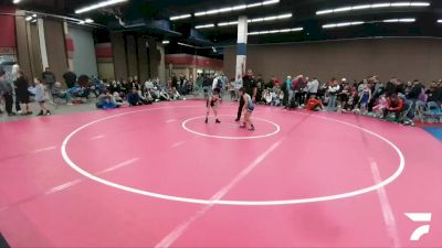 62-65 lbs Round 1 - Kinslee McGuire, Liberty Warriors Wrestling Club vs Victoria Quiroz, Dead Shot Wrestling Club