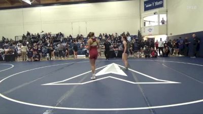 145 lbs Champ. Round 1 - Kayla Zeidler, Menlo Oak Squad vs Jasmine Wynn, Sacramento City College