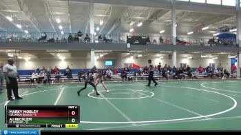 75 lbs Placement Matches (8 Team) - Marky Mobley, Columbus Desales vs AJ Bechlem, St. Edward